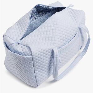 Vera Bradley Blue Quilted Travel Bag
